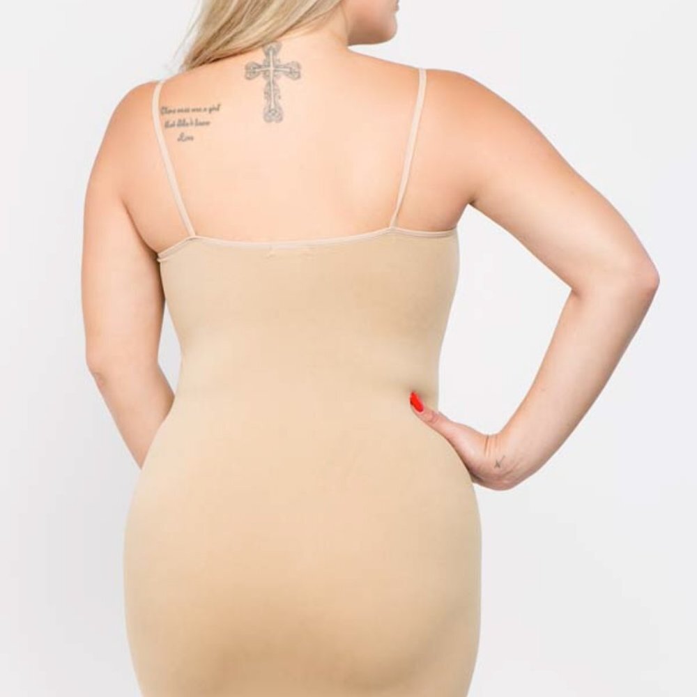 Women's Lightweight Seamless Slip Dress - Picture 2 of 4